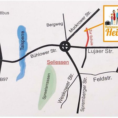 Ferienwohnung Heike Spremberg Ngoại thất bức ảnh